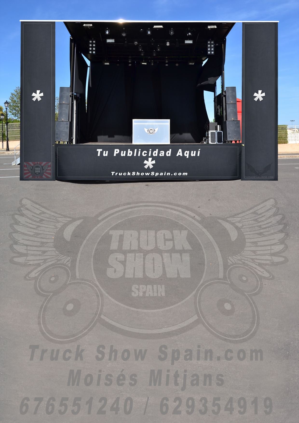 Truck Show cabina de sonido